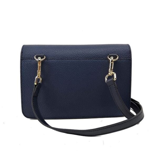 crossbody bag with flap and zipper