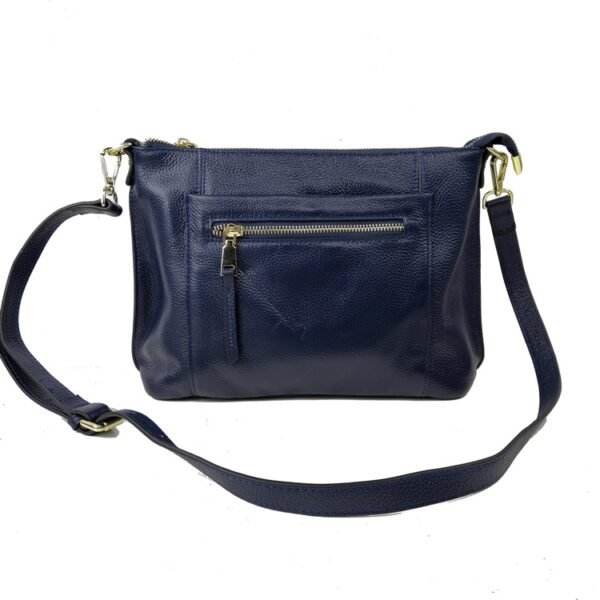 faux leather crossbody messenger bag