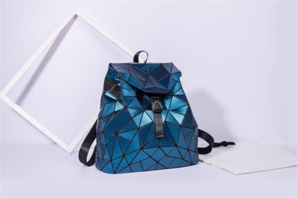 luminous backpack geometric