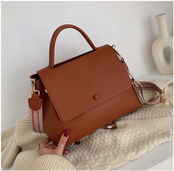 colorful wide strap crossbody bag