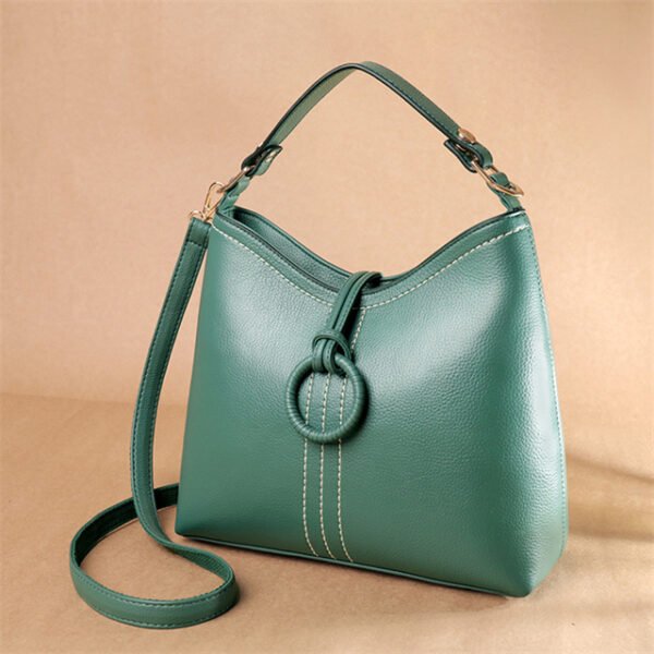 faux leather messenger cross body bag