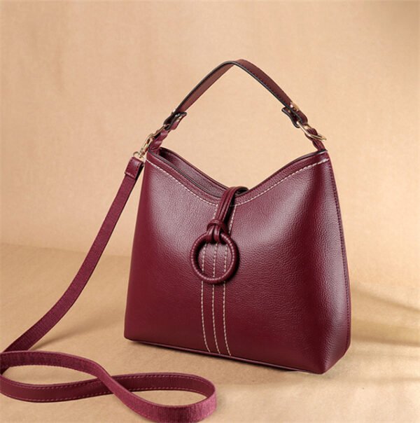 faux croc leather crossbody bag