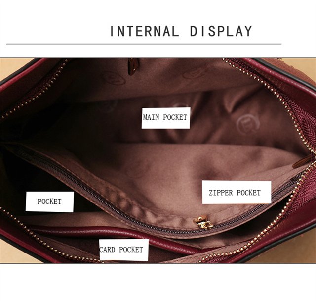 faux leather crossbody bag